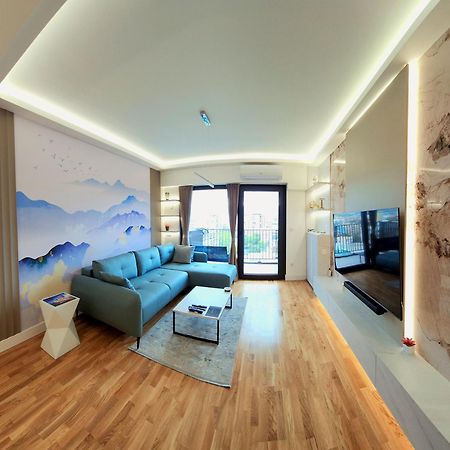 Diamond Residences 10Th Fl. Lux Apt. W/ City View 斯科普里 外观 照片